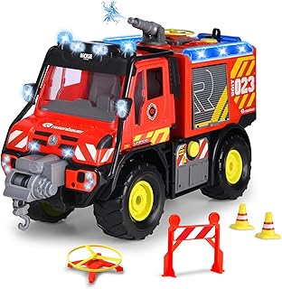 Dickie Toys Unimog U530 Fire Rescue Feuerwehrauto, 50 cm