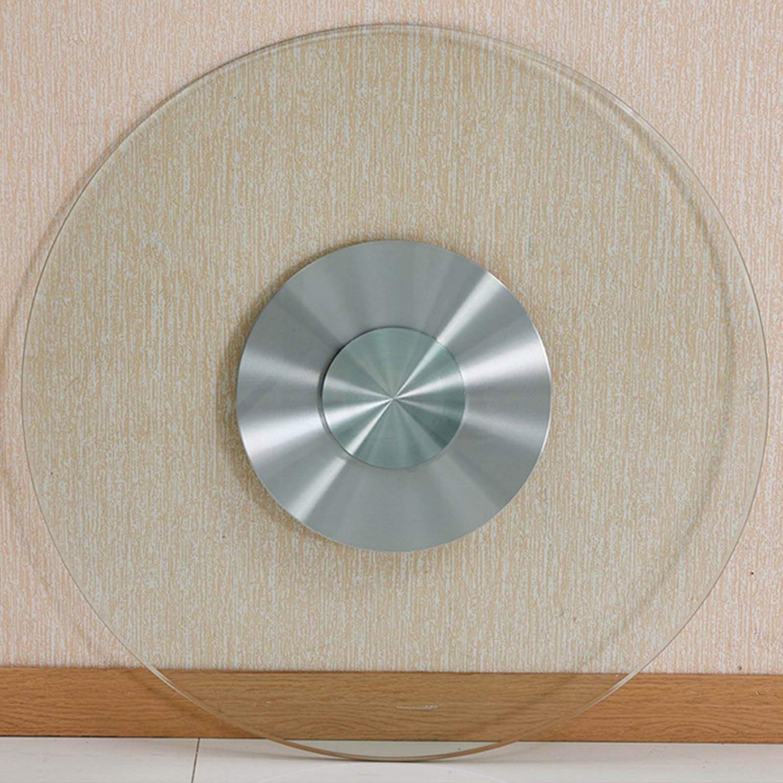 Plateau tournant en verre trempé 10mm de qualité premium pour table