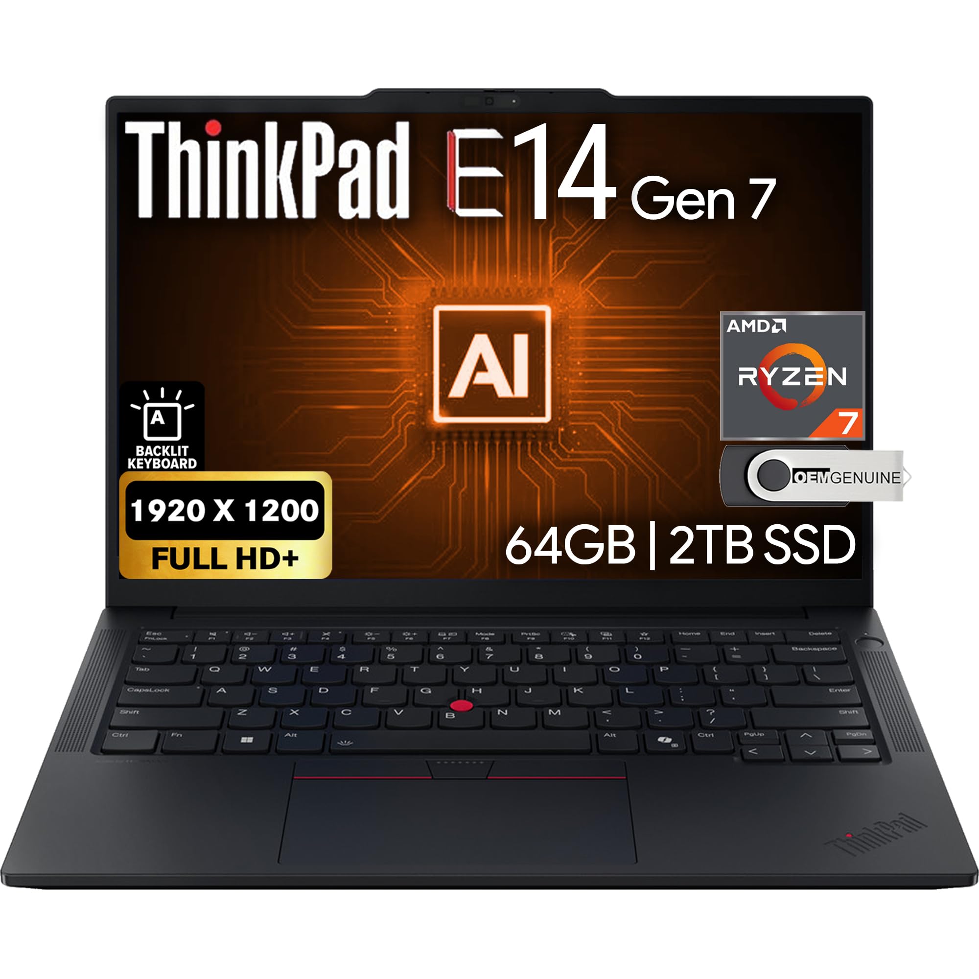 Amazon.com: Lenovo ThinkPad E14 Gen 7 14