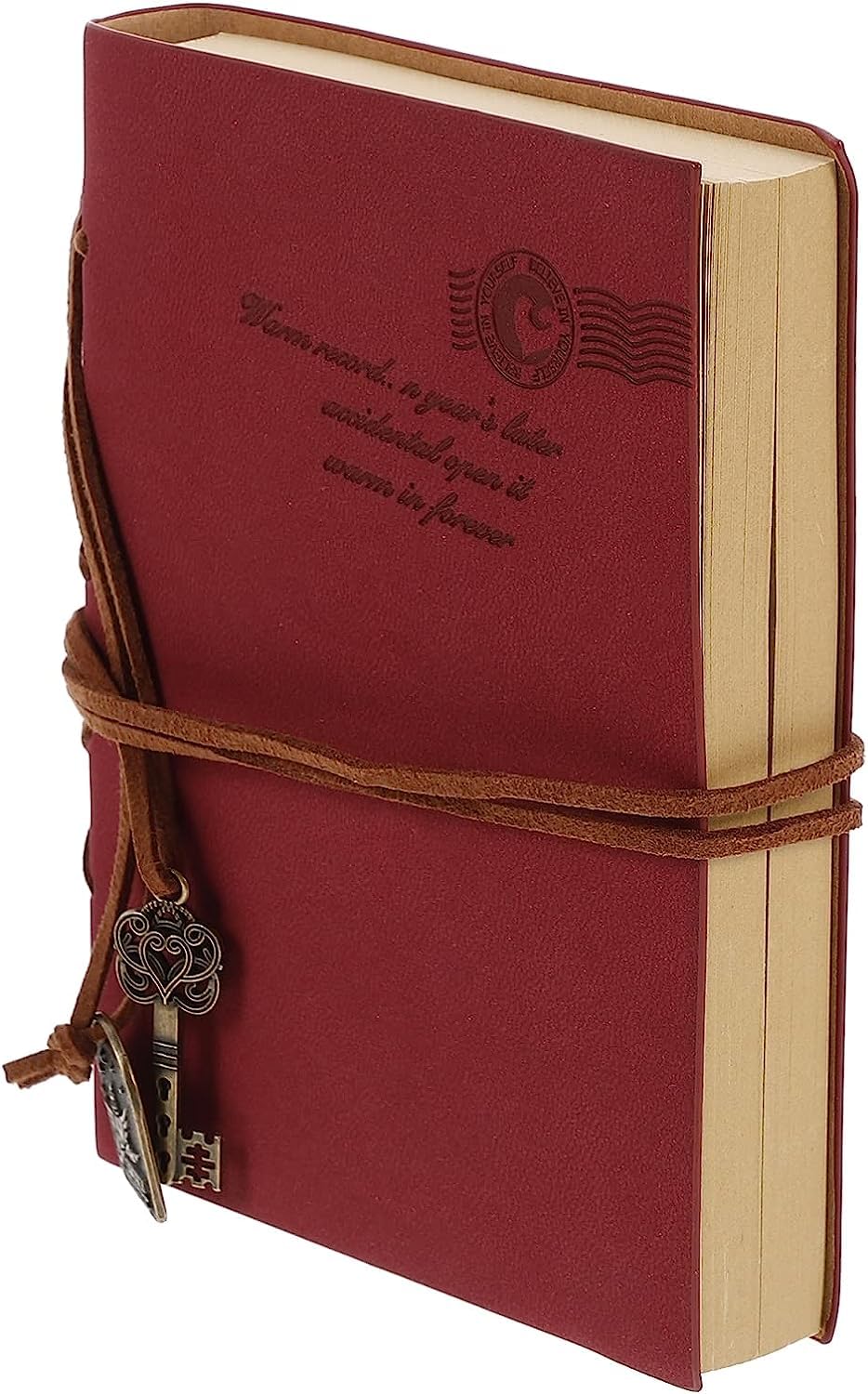 Amazon.co.jp: 日記帳 アンティーク ノート メモ帳 ダイアリー