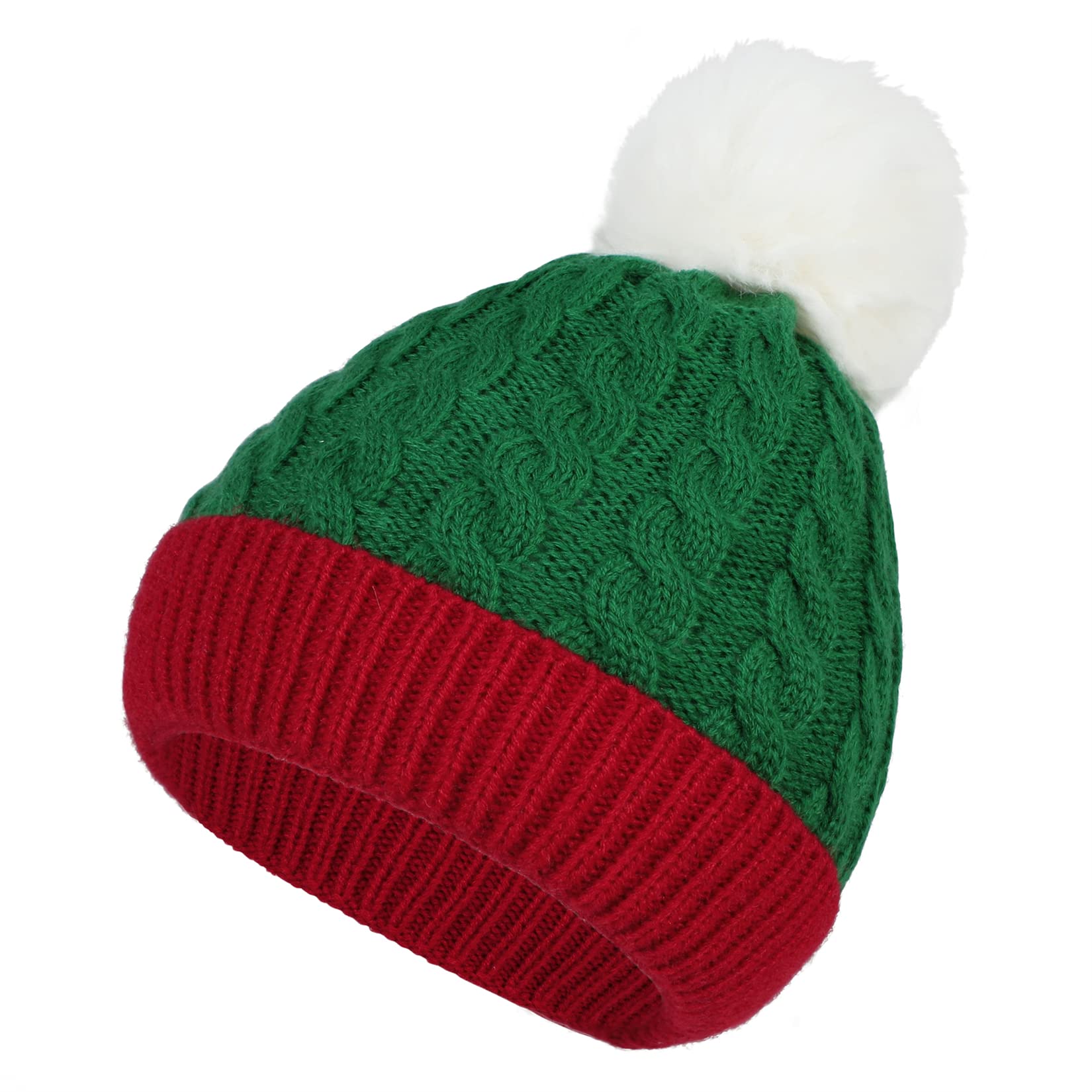 Century Star Baby Girl Hats Winter Cute Baby Beanie for Girls Boys Knit Baby Hats Warm Infant Toddler Beanie Pom Pom Cap