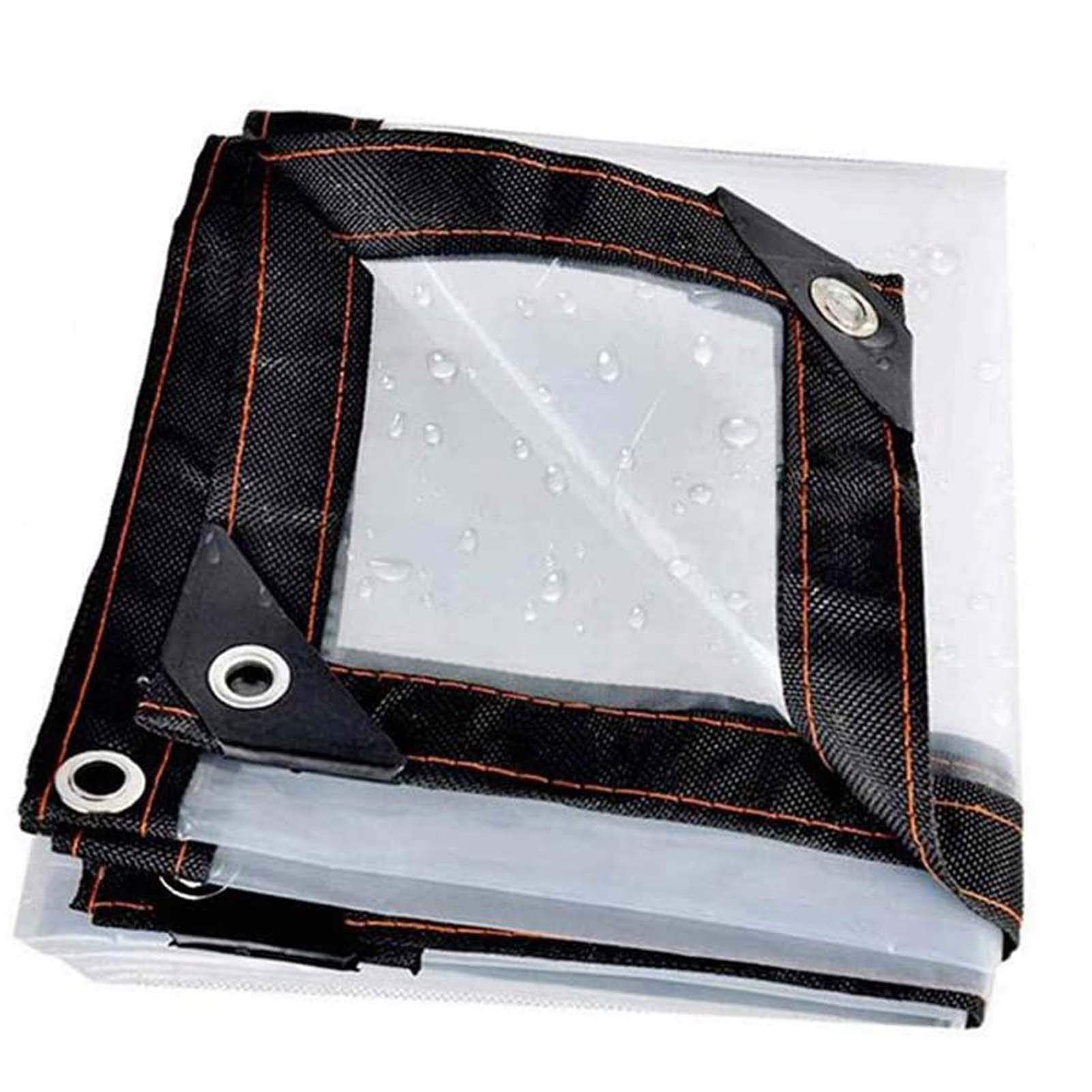 Lonas transparentes resistente al agua con bloqueo UV para terrazas