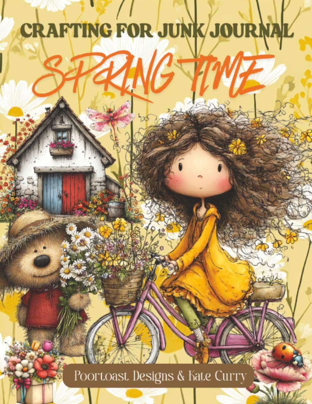 Crafting for Junk Journals Spring Time Ephemera Book: High Quality Images Of Peoples, For Paper Crafts, Collage Art, and More.