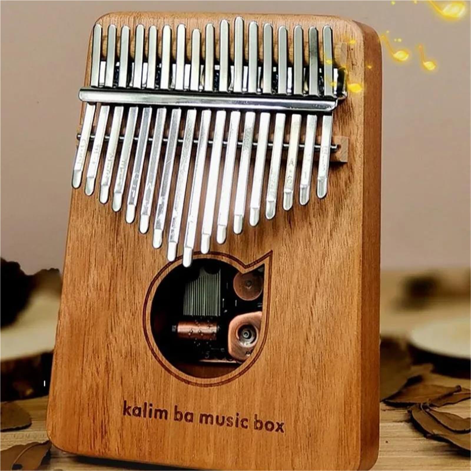 17 Tasti Possono Suonare Il Pianoforte Con Il Pollice Carillon In Legno Kalimba Tastiera Strumenti Musicali Pianoforte Professionale Mbira(Style 1)