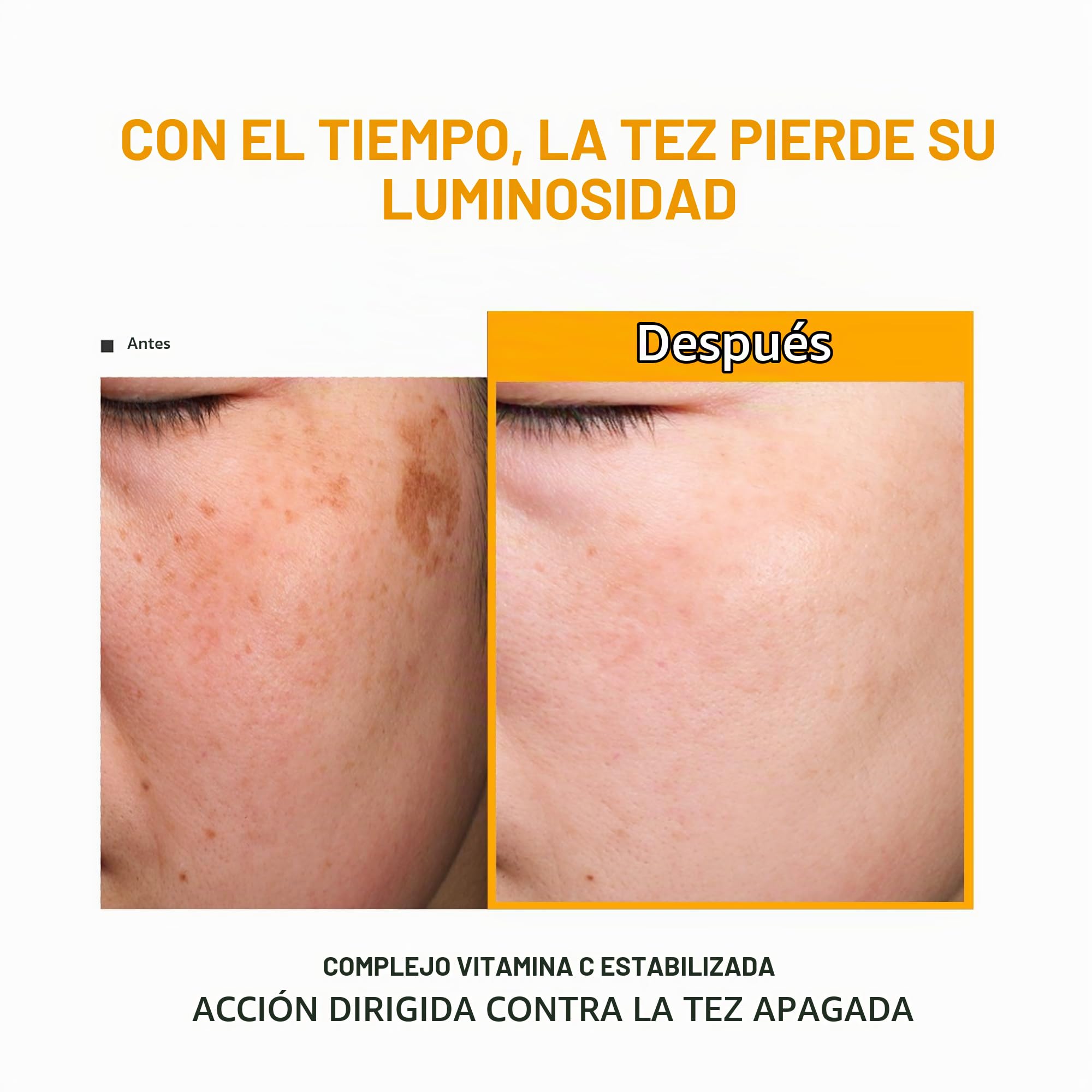 Differ&Deeper Ampollas Vitamina C, Glutatión & Niacinamida – Sérum Facial Coreano Antimanchas & Luminosidad, Tratamiento Aclarante Cura | 10 x 2,5 ml