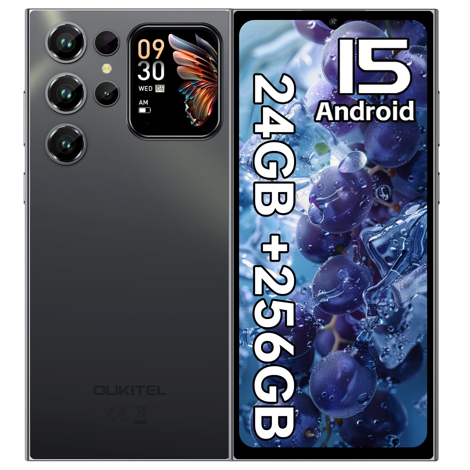 Amazon | [Android 15] OUKITEL C62PRO SIMフリー スマホ 本体 24GB+