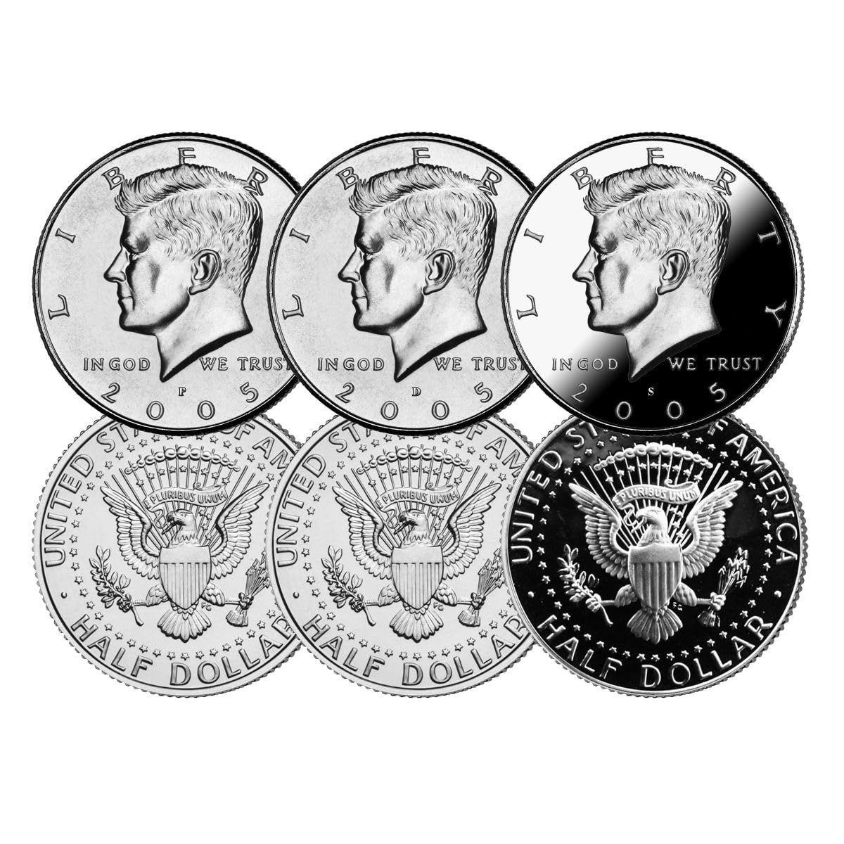 Kennedy Half Dollar Mint Mark Collection : Amazon.ca: Toys & Games