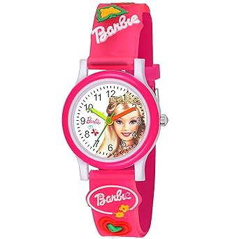 SWADESI STUFF White Dial Barbie Love Watch Series Analogue Girl's Watch