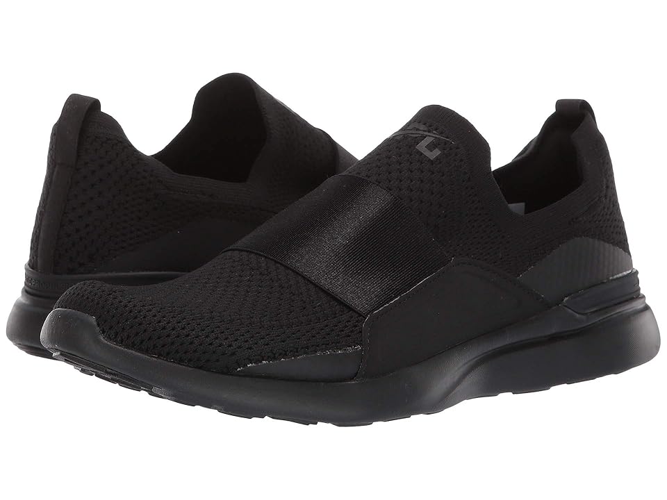 Athletic Propulsion Labs (APL) Techloom Bliss (Black/Black) Women's Running Shoes INTERNATIONAL SHIPPING