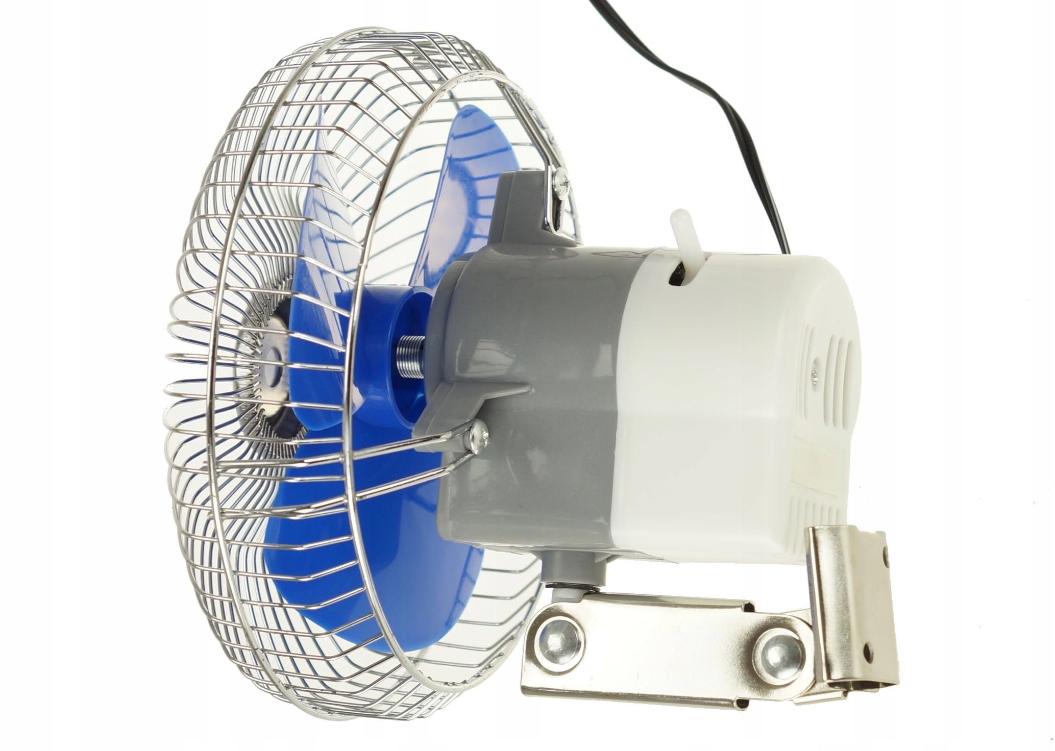 Ventilateur de Voiture 24V Oscillant - Ventilateur Puissant et Pivotant pour Allume-Cigare, Refroidissement Silencieux et Compact pour Voiture, Camion, Camping-Car