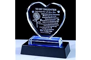 Lámpara con mensaje de amor para mi hija