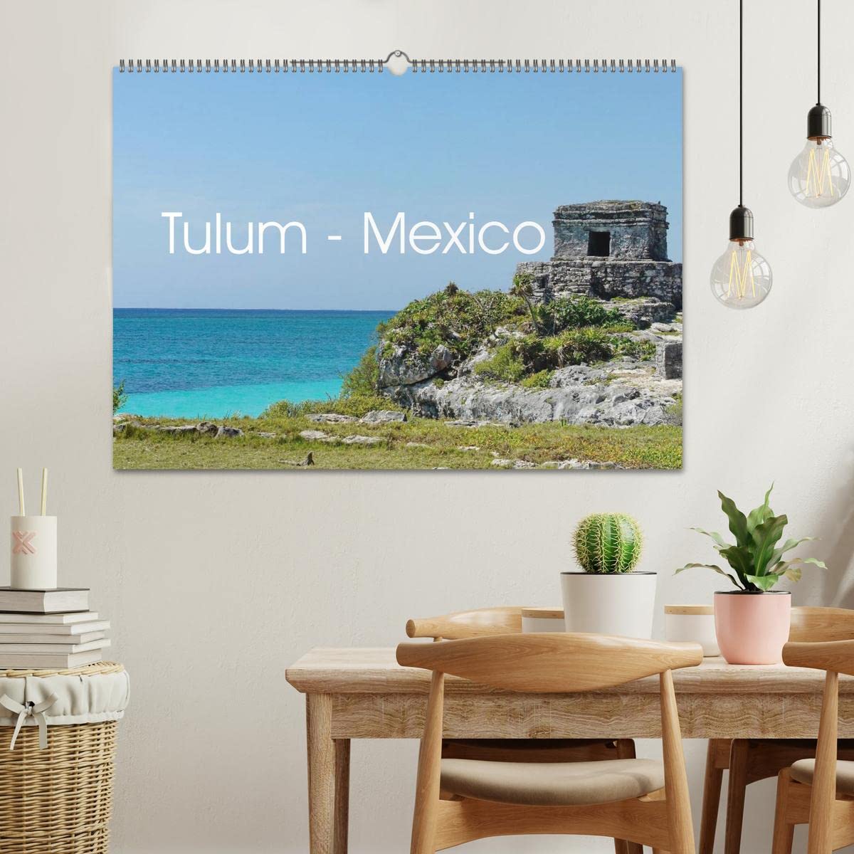 Tulum - Mexico (Wandkalender 2026 DIN A2 quer), CALVENDO Monatskalender: Monatskalender mit Mayastadt in der Karibik. (CALVENDO Orte)