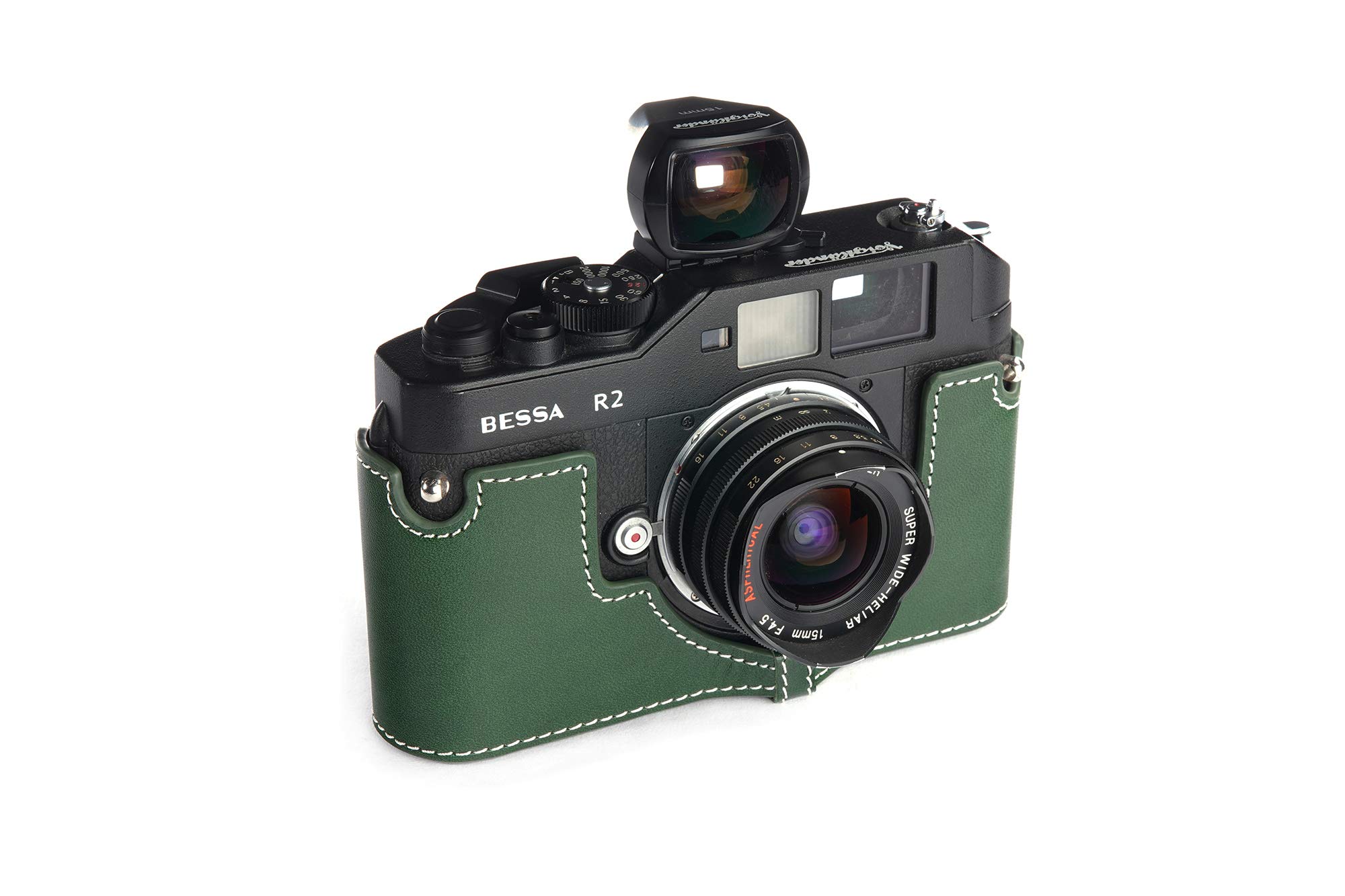 新品 本革 カメラケース Voigtlander Bessa R/L用 Leather Half Case for Voigtlander Bessa R Rangefinder Camera