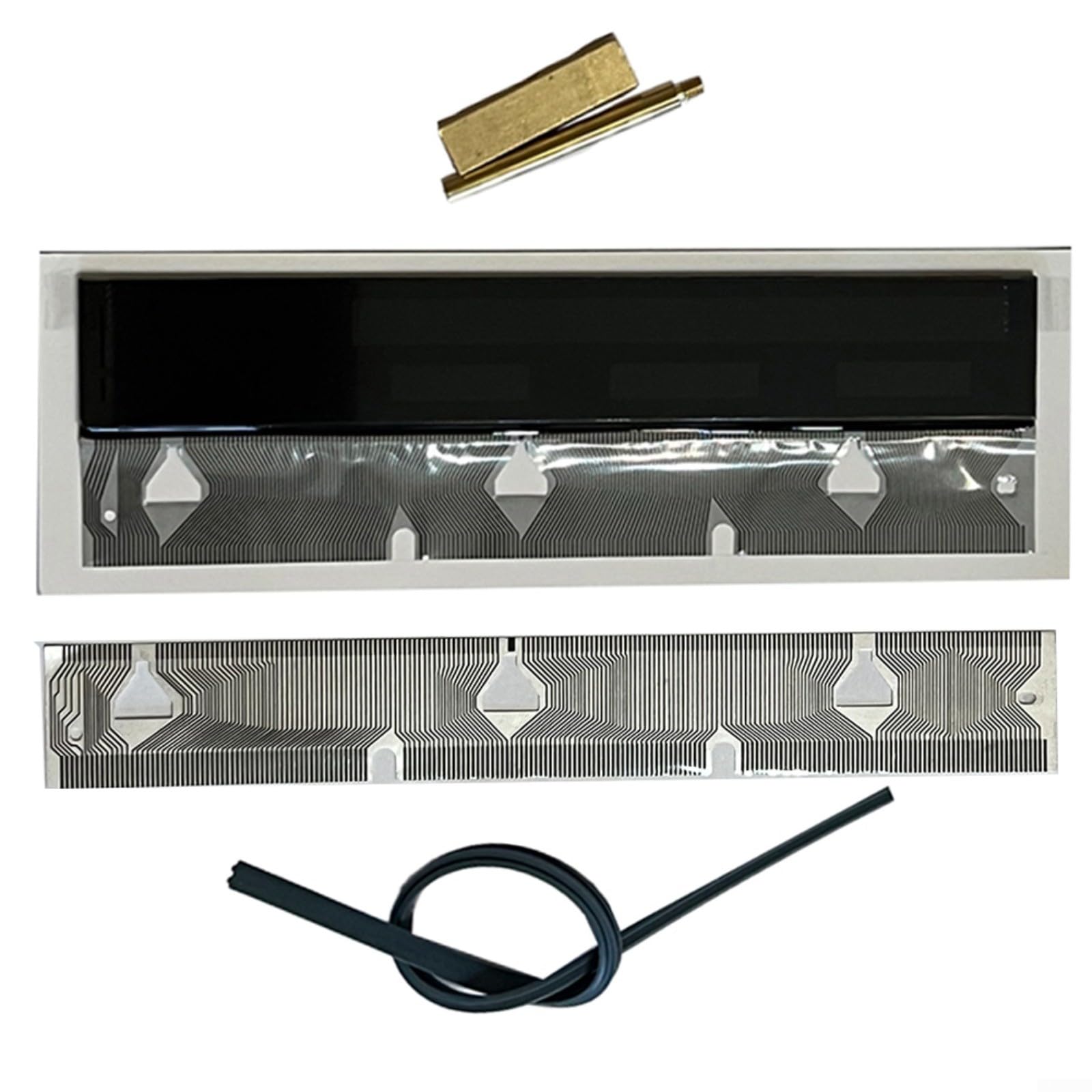 Écran LCD BMW E38 E39 E53 avec câble ruban et pointe à souder argenté