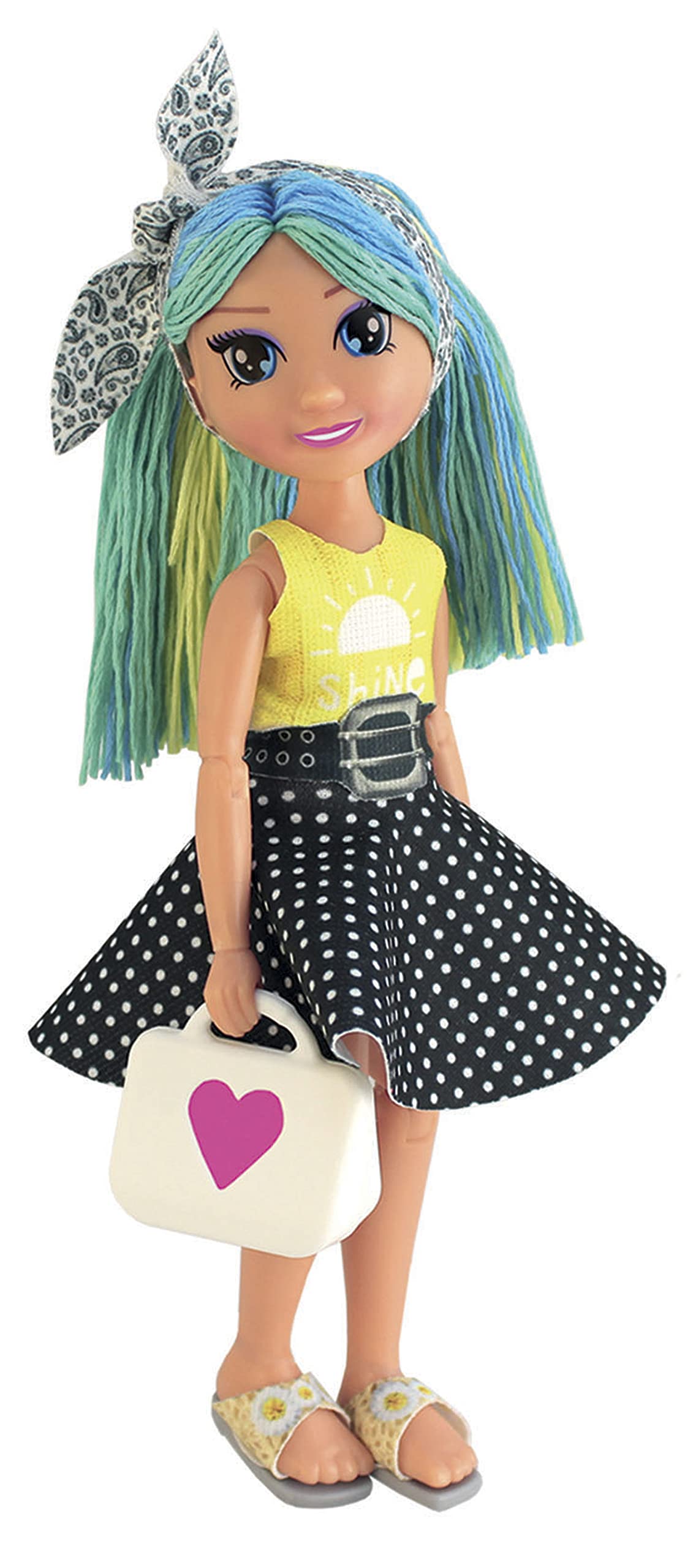 Educa - My Model Doll Design Fashion Atelier | CREA más de 300 increíbles Looks Distintos. Muñeca articulada, péinala, Corta la Tela y vístela. Incluye maniquí y Armario (19350)