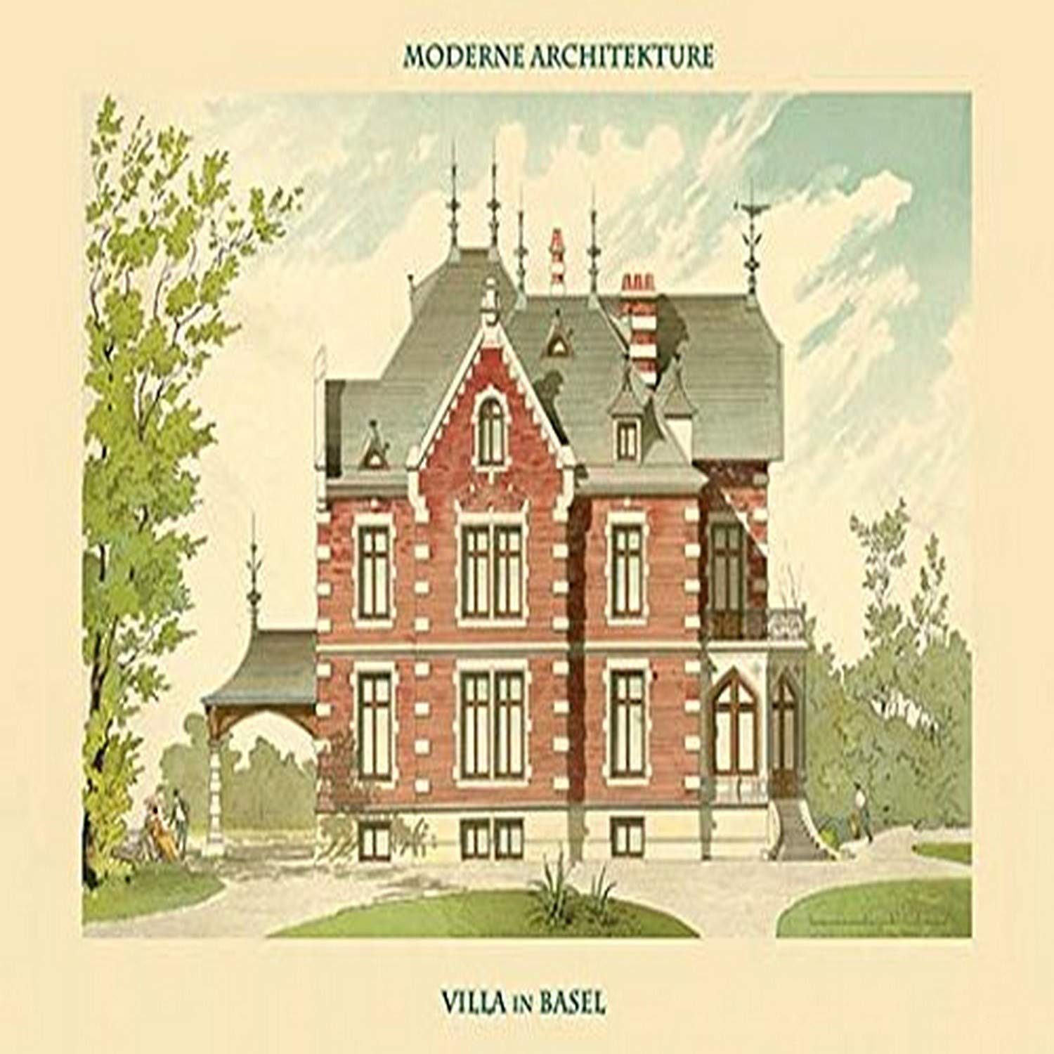 Buyenlarge 'Villa in Basel, Basle-Switzerland' Paper Poster, 20 by 30-Inch