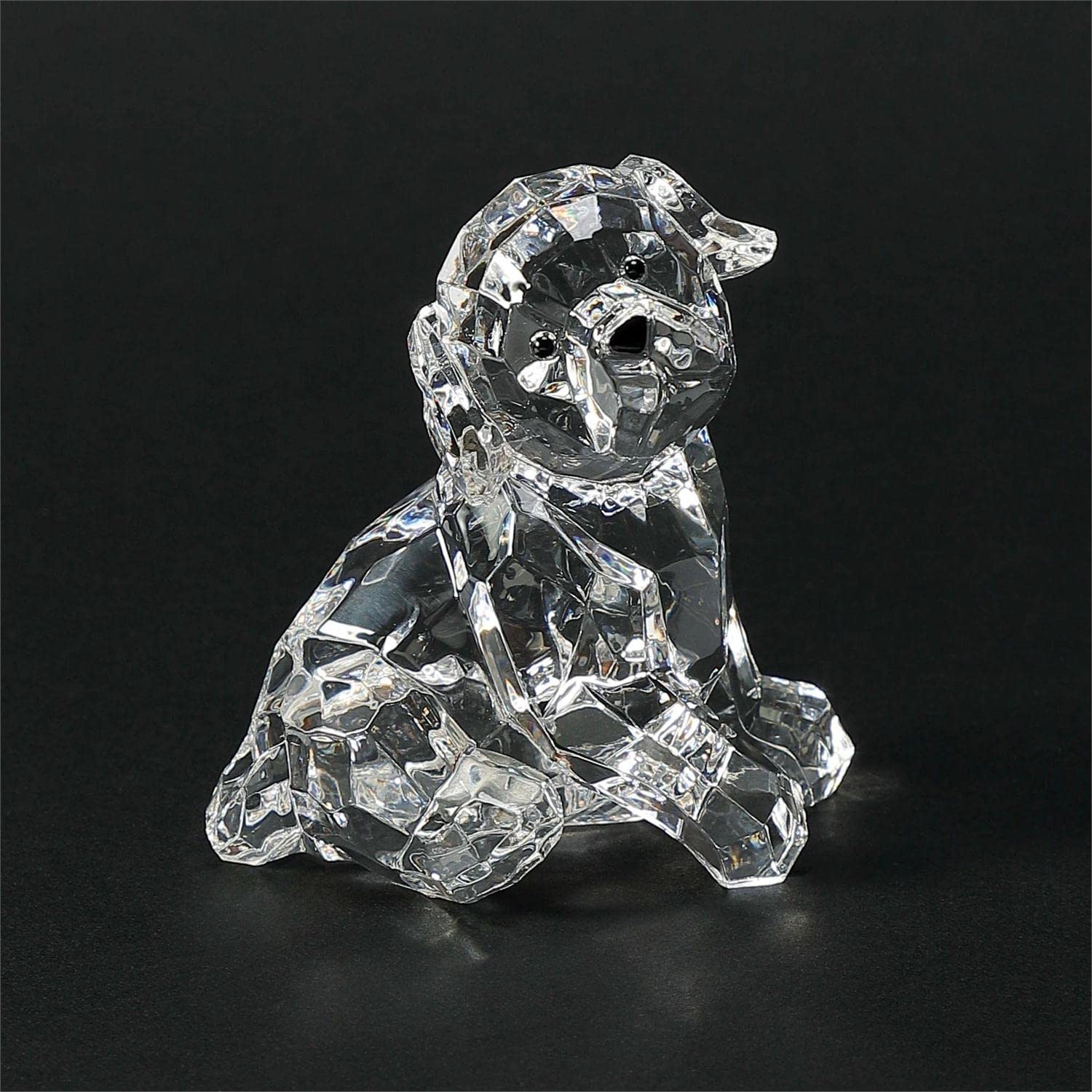 Enesco Facets Puppies, sortiert, 1 Stück, Acryl, 9,5 cm