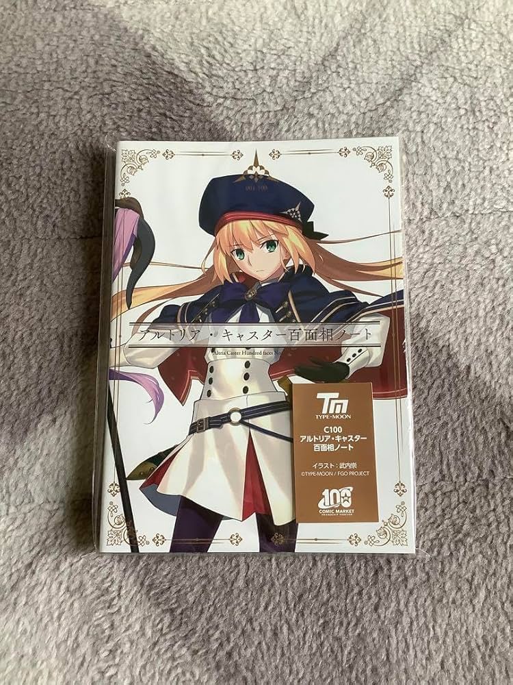 FGO Fate C100 アルトリアキャスター 百面相ノート キャストリア 71K0ZCa3umL.jpg_BO30,255,255,