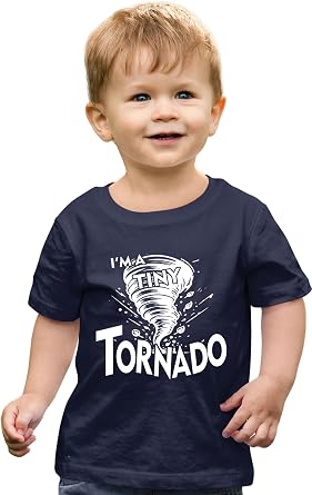 Go All Out Im A Tiny Tornado Funny Toddler Toddler T-Shirt