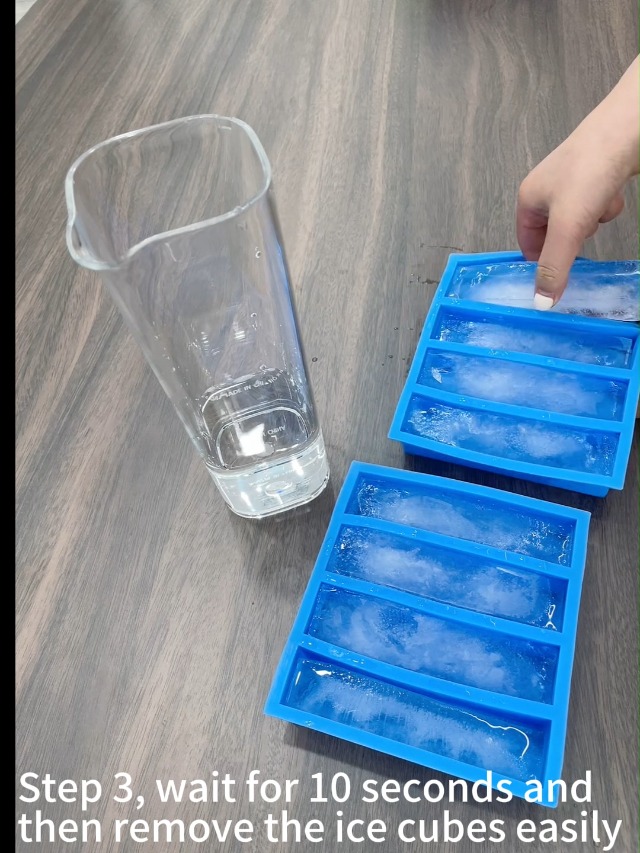 Moldes de Hielo de Silicona Set 2 Azul miniatura 7