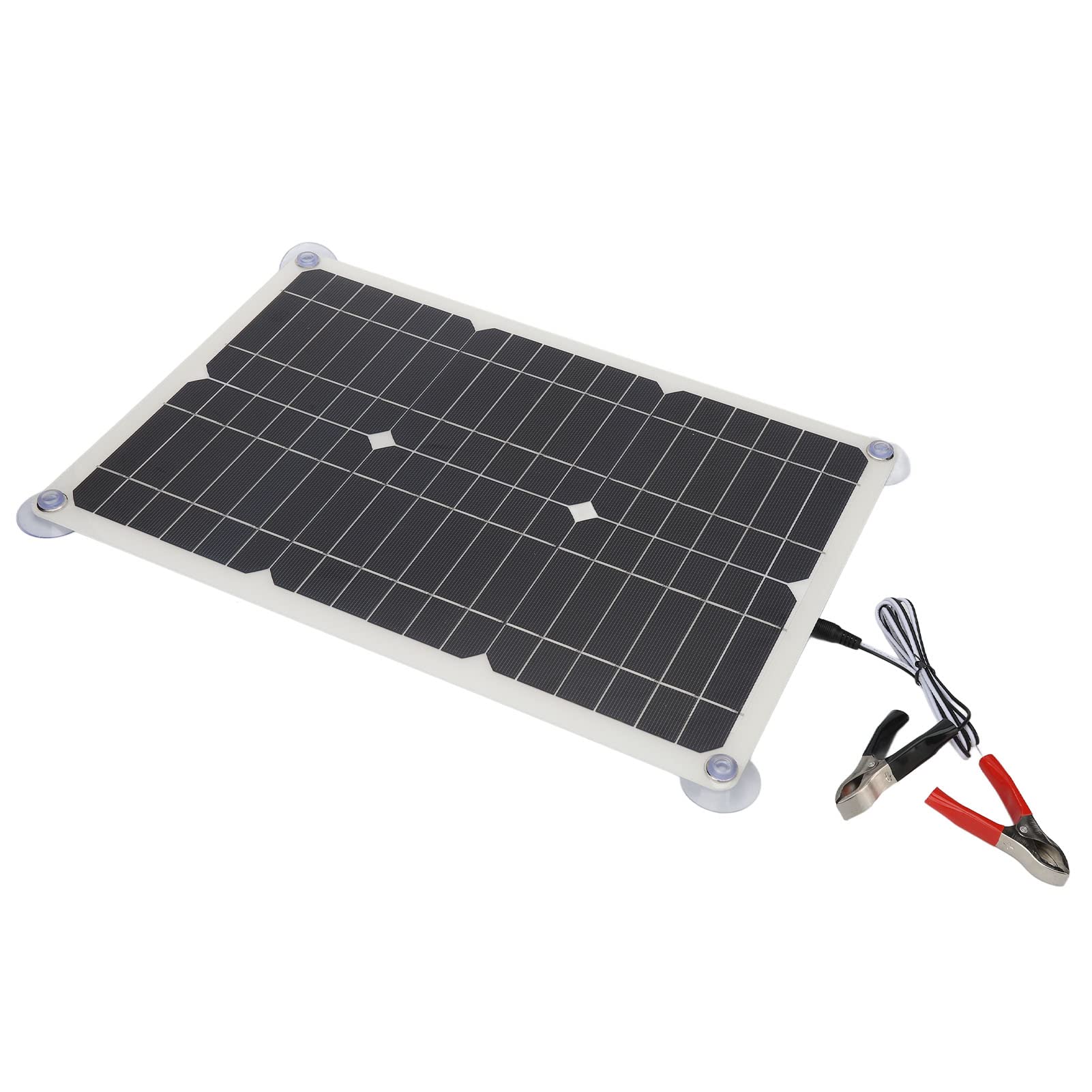 Caricabatteria Solare per Auto, Caricabatteria Solare 100W 18V Caricatore di Mantenimento Batteria Solare Caricatore di Mantenimento Solare Regolatore di Carica Solare USB