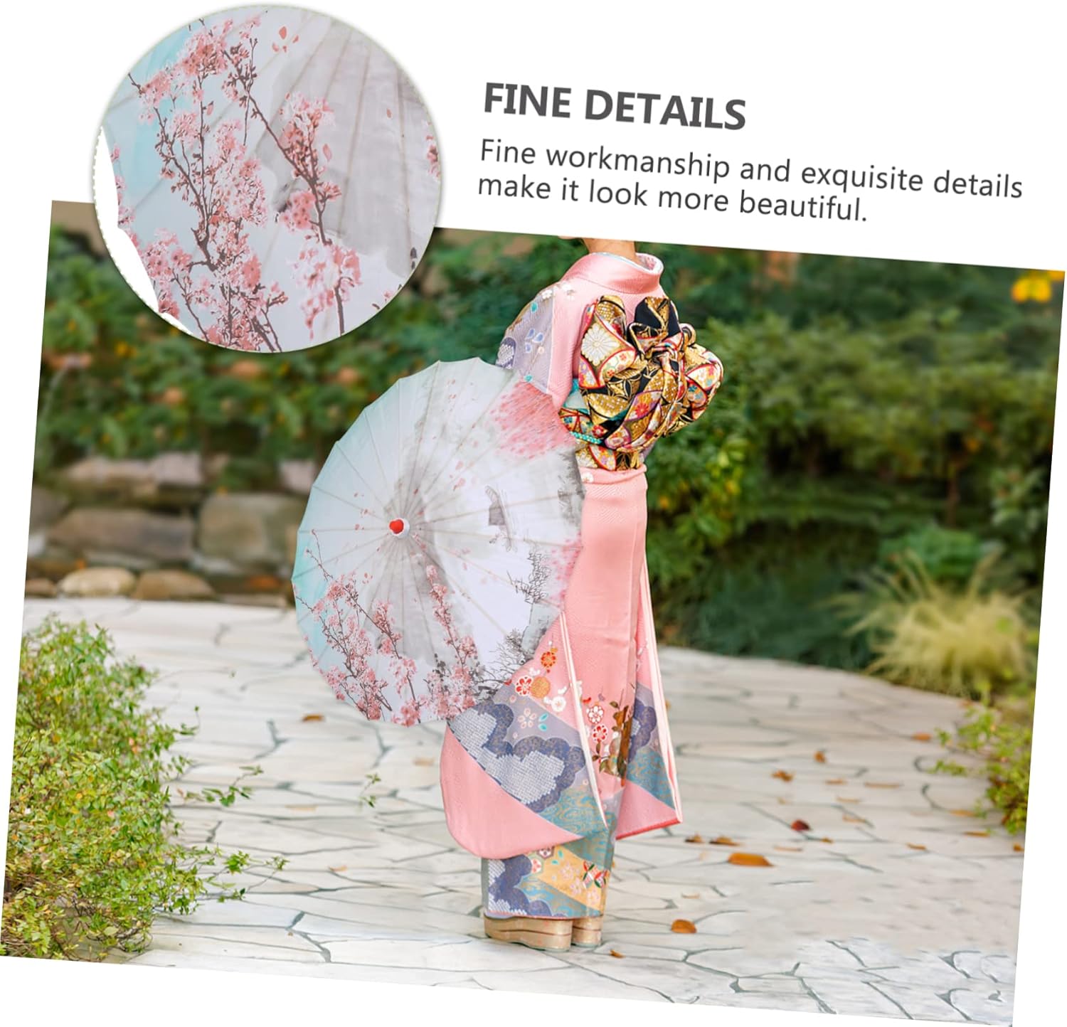 Classical Chinese Umbrella Oil Paper Umbrella Stage Dance Prop Decorative for Party Wedding Photography