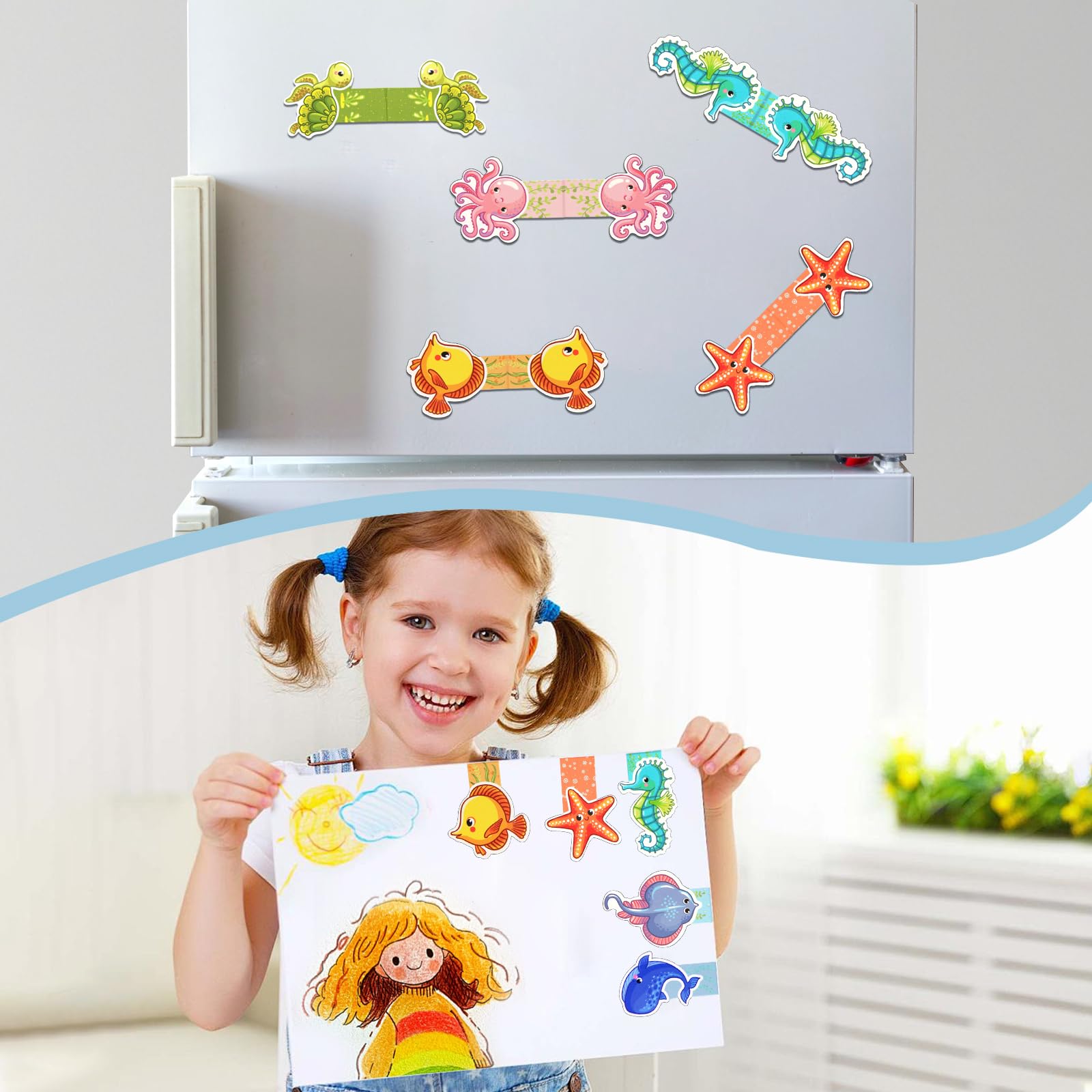 Segnalibri Magnetici Animali 12 Pezzi - Per Bambini, Regali Studenti, Appassionati Lettura - Foto 10