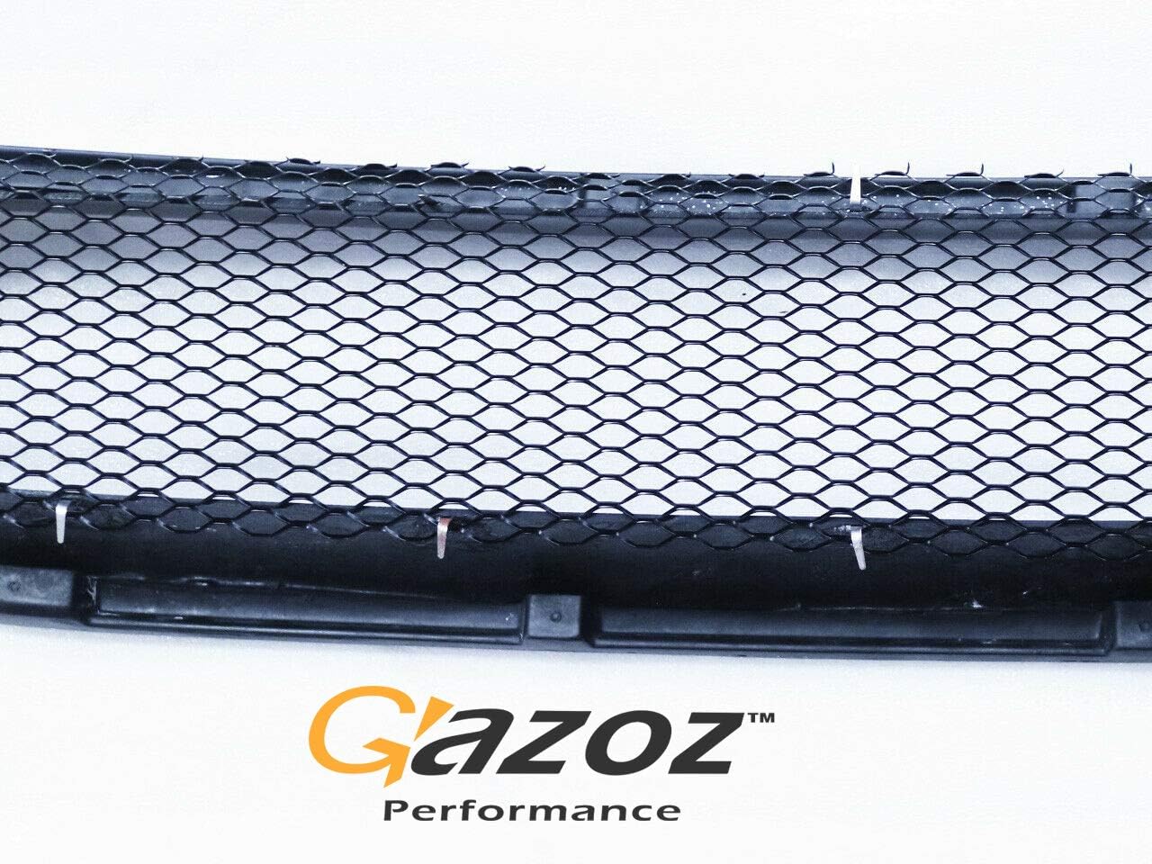 Exterior Accessories - Badgeless Style Carbon Fiber Front Grille compatible with Subaru WRX STI VA 2018 2019 2020 2021 - Black Mesh Grill