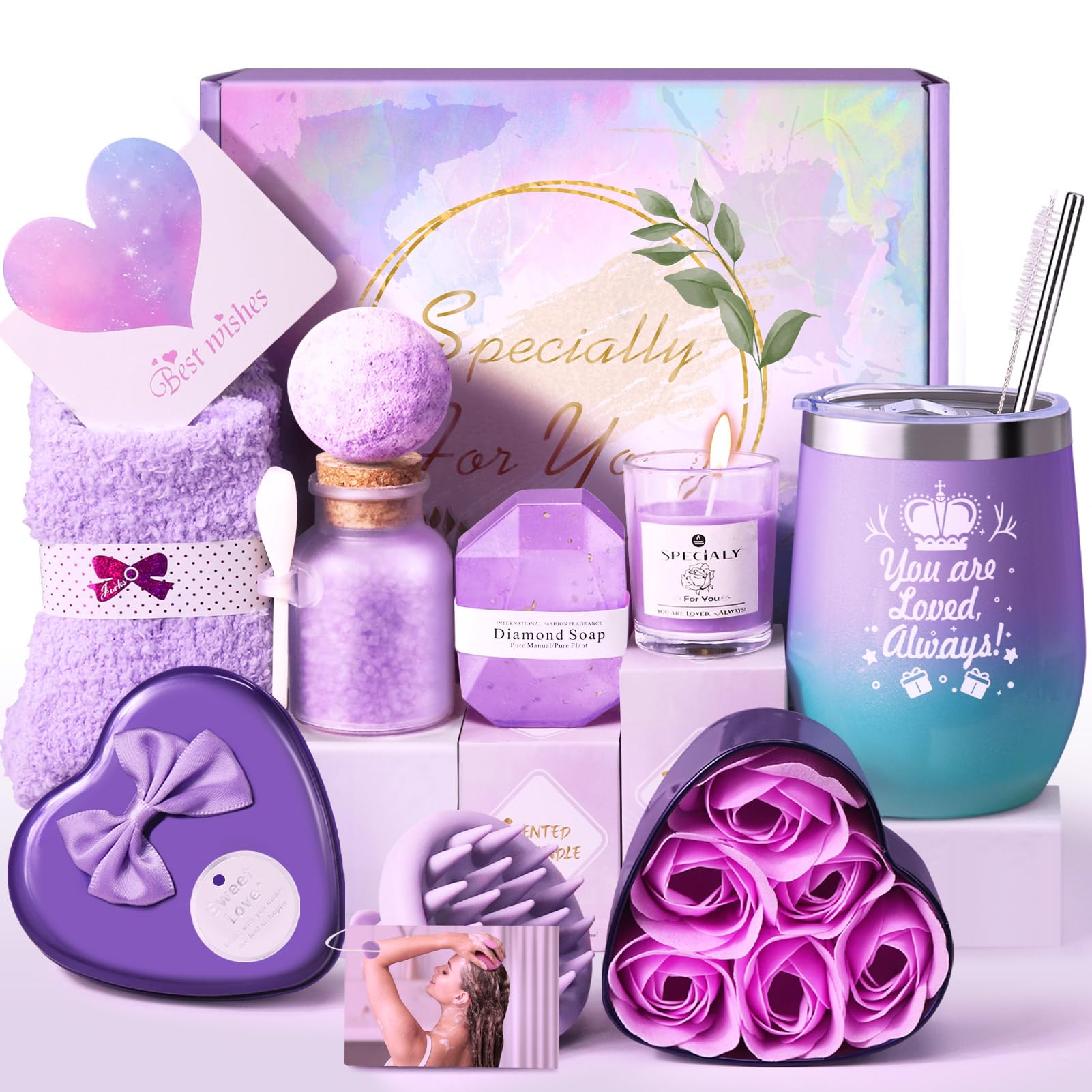 Geschenkset für Mädchen und Frauen Wellness Set