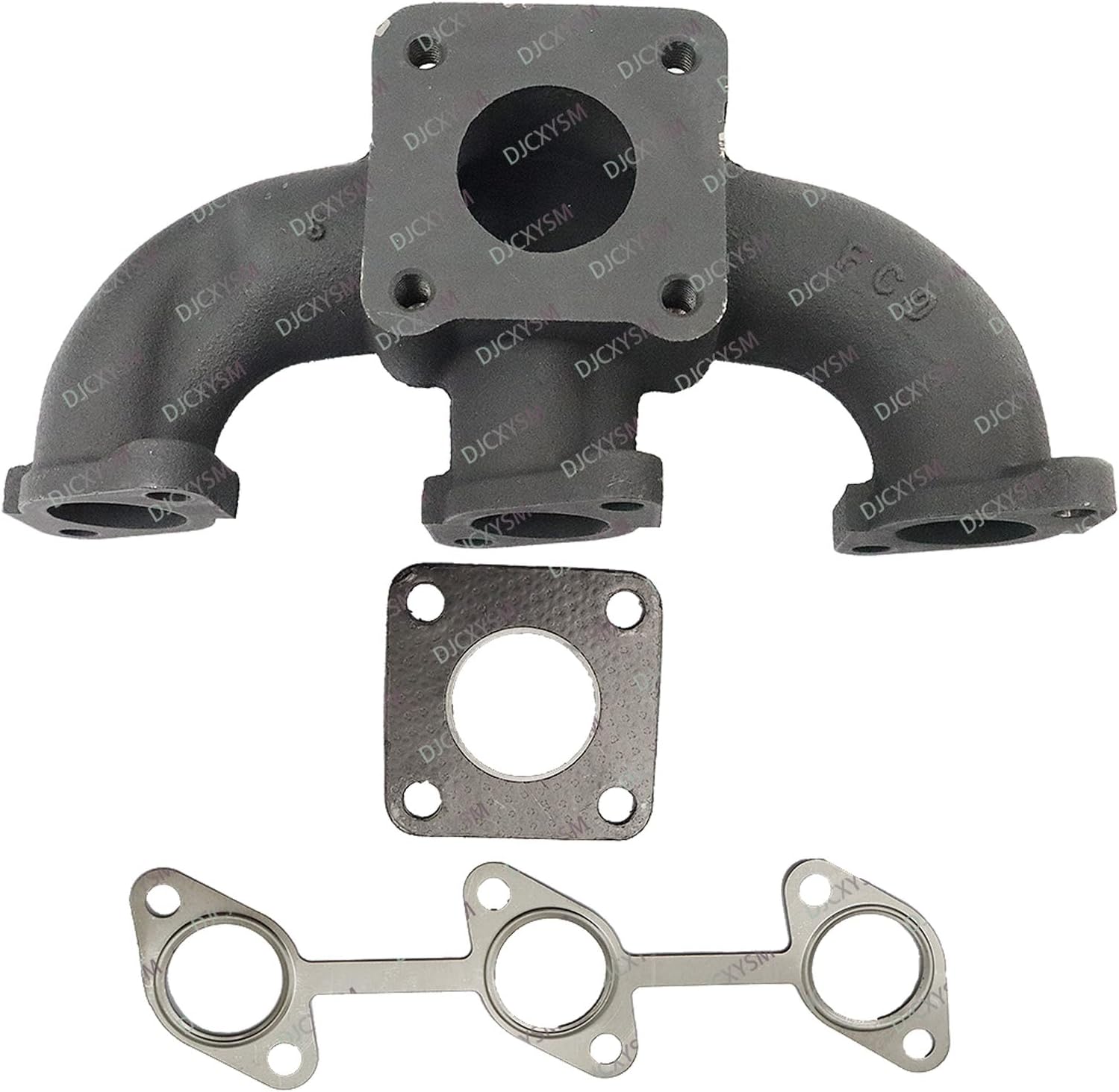 16261-12350 16265-12310 1G700-12310 D1105 Exhaust Manifold Kit Compatible with Kubota D1005 D905 D1305 Engine 17210-12310 16265-12312