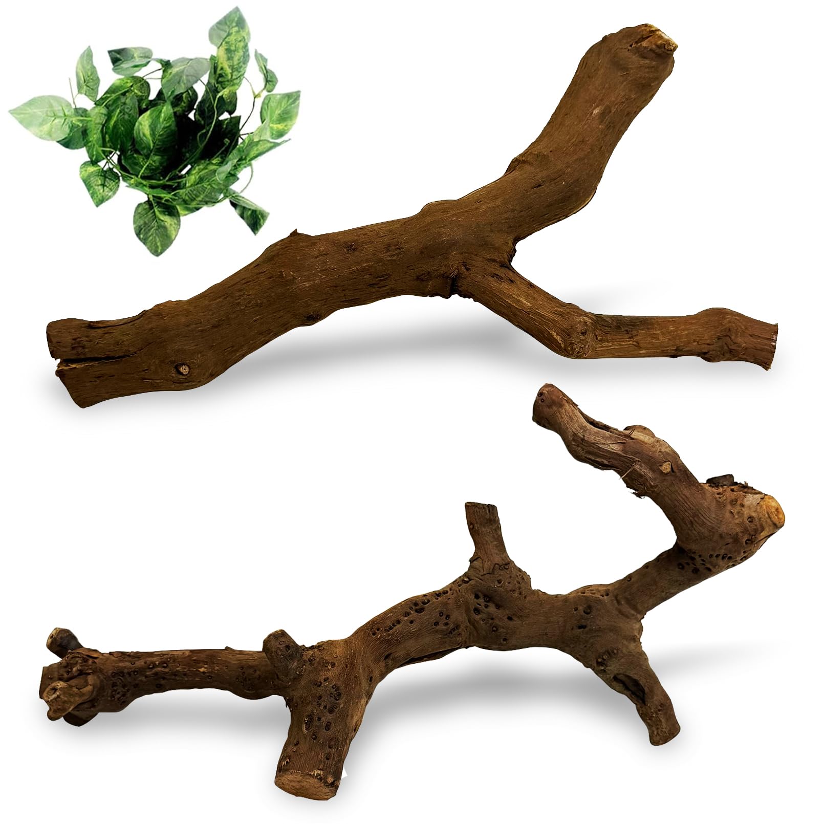 VCEPJH Ball Python Tank Accessories Reptile Branches for Snake Climbing