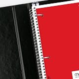 Mead Spiral Notebooks, 7-1/2" x 10-1/2", 1 Subject, Wide Ruled, 70 Sheets, Assorted Colors, Pack Of 6 Notebooks – view 6