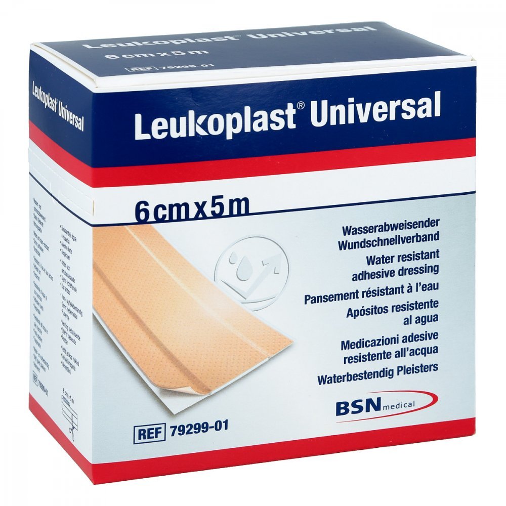LEUKOPLAST Universal Pfl.wasserabw.6 cmx5 m Rolle 1 St