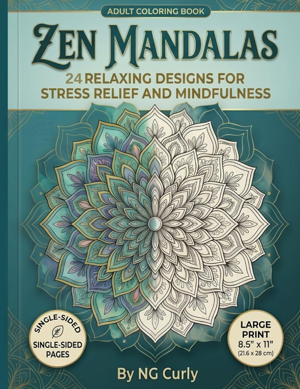 Mandala Coloring Page for adults