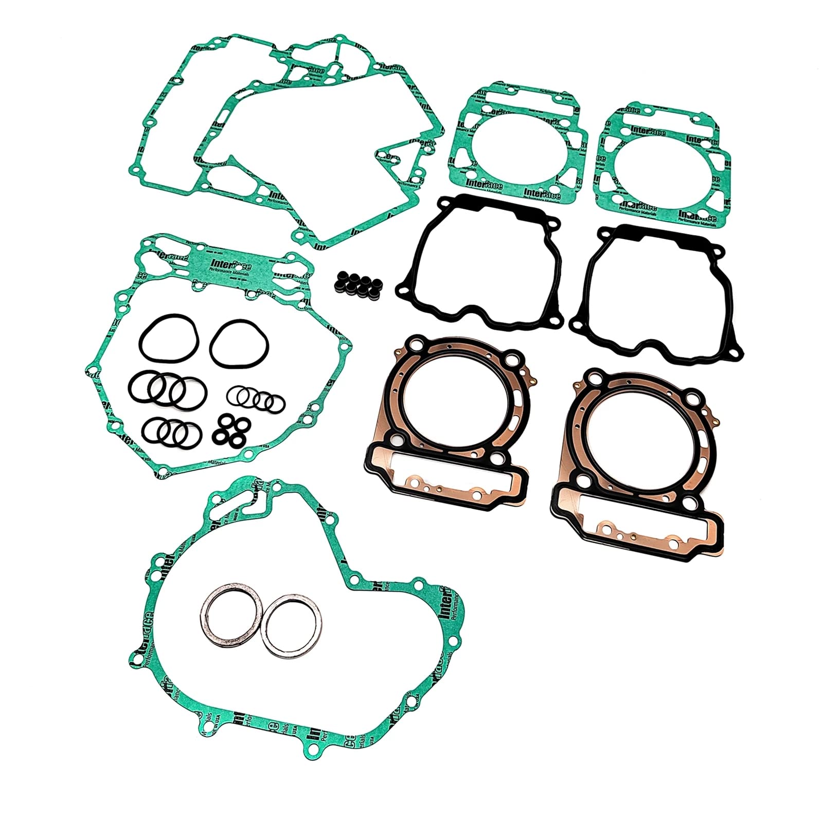 1 zestaw uszczelek pasuje do 2-cylindrowego modelu części BRP 800 ATV/outlander 800/BRP 800 ATV QUAD Wymiana części