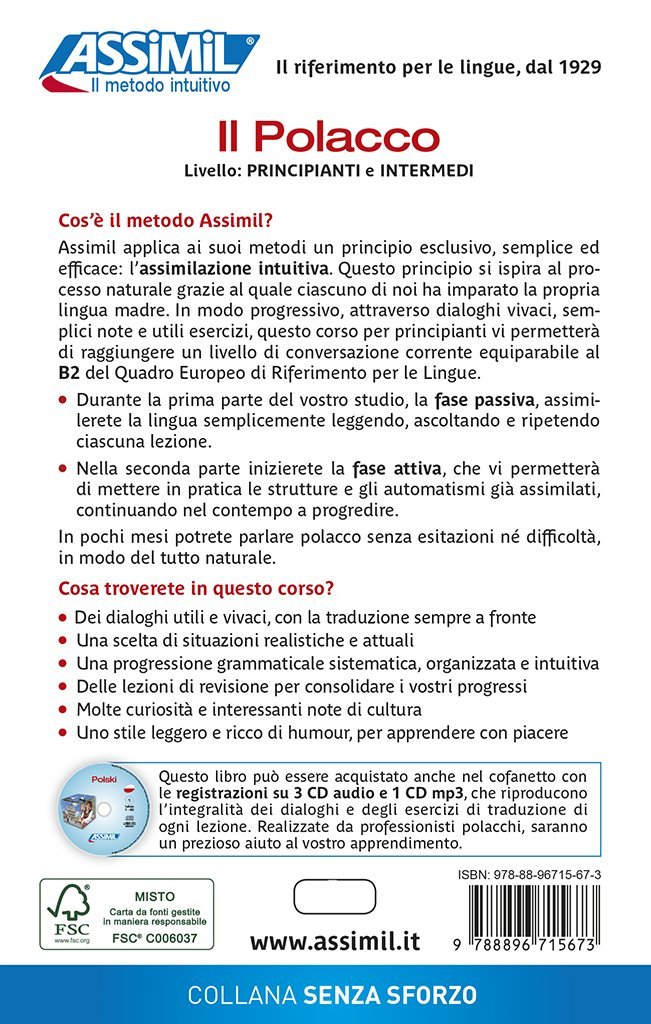 Il polacco (livre seul)