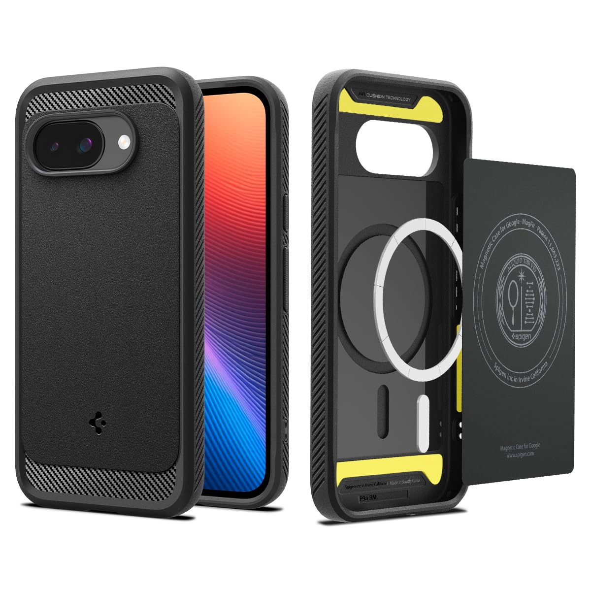 Amazon | Spigen Pixel 9a ケース Magfit対応 耐衝撃 TPU ソフト
