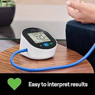 Braun ExactFit™ 2 Upper arm Blood Pressure Monitor | Clinically Validated Accuracy | Colour-Coded Indicator| Universal Cuff | for Home Use | BUA4050
