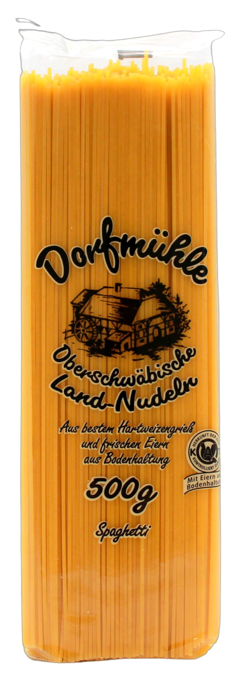 Dorfmühle Oberschwäbische Land-Nudeln Spaghetti, 20er Pack (20 x 500g)