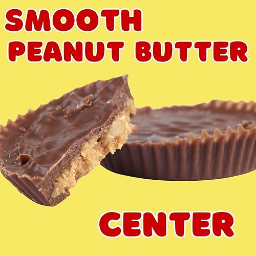 Miniatura 4 de Vasos Boyer Clark a granel, caramelos de mantequilla de maní de chocolate con leche, piezas envueltas individualmente, cada taza es de 0.5 onzas