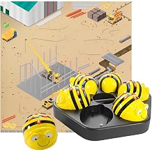 Basic Programming See & Say Bee-Bot Class Pack + Free Construction Site Activity Mat 120 x 120 cm | Early Coding Robotics Learning Set