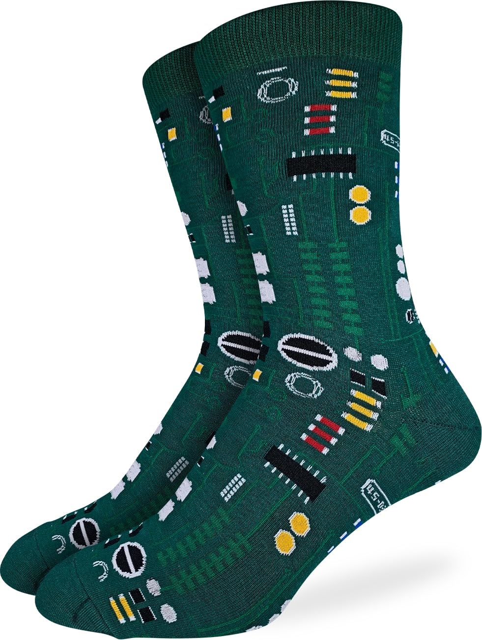 Good Luck Sock Men's Video Games, Board Games and Toys Socks, Adult
