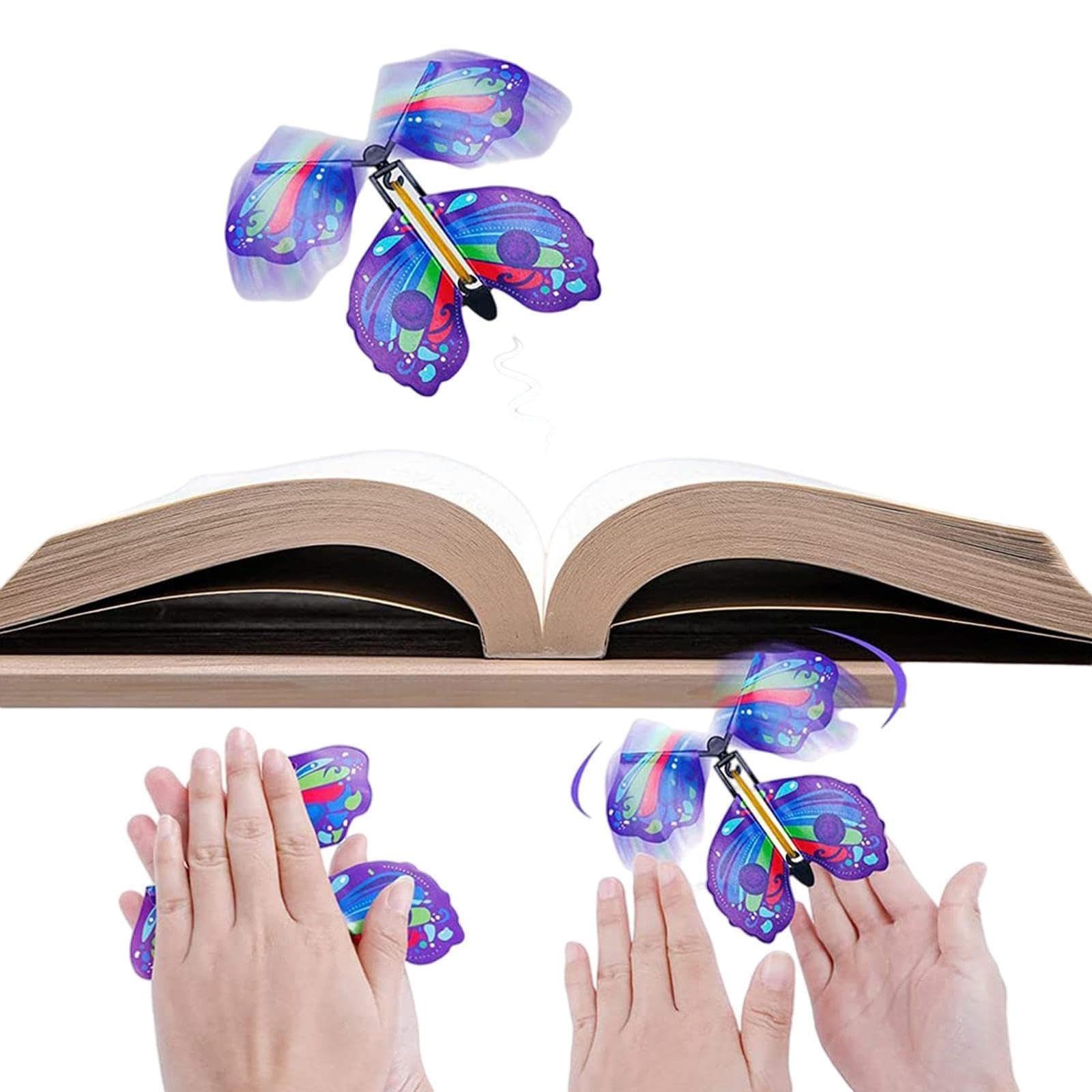 Amazon | マジックバタフライ 飛び出す蝶々 小道具 飛ぶ蝶 おもちゃ