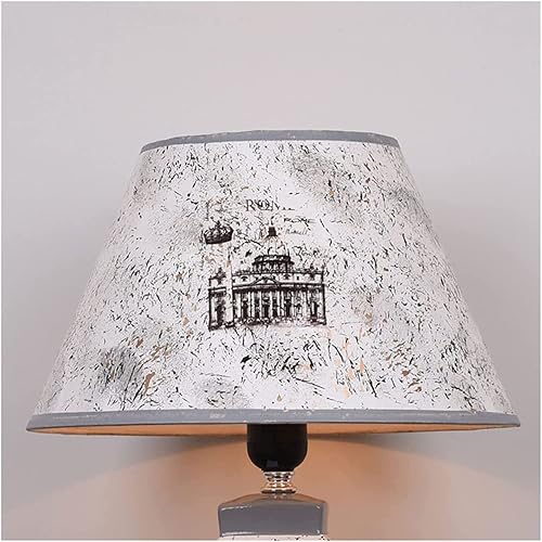 Miniatura 7 de JITEM Lámpara de Mesa Retro Nostálgica Lámpara de Mesa Nórdica de Cerámica Lámpara de Noche Pequeña Rústica E14 Lámpara de Mesita de Noche Sala de