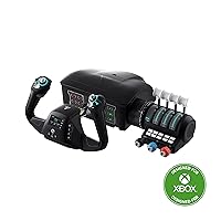 Vista 2 de Turtle Beach VelocityOne Flight Universal Control System - Xbox Series X Xbox Series S Xbox One Windows 10 11 PCs with Yoke Handle Throttle
