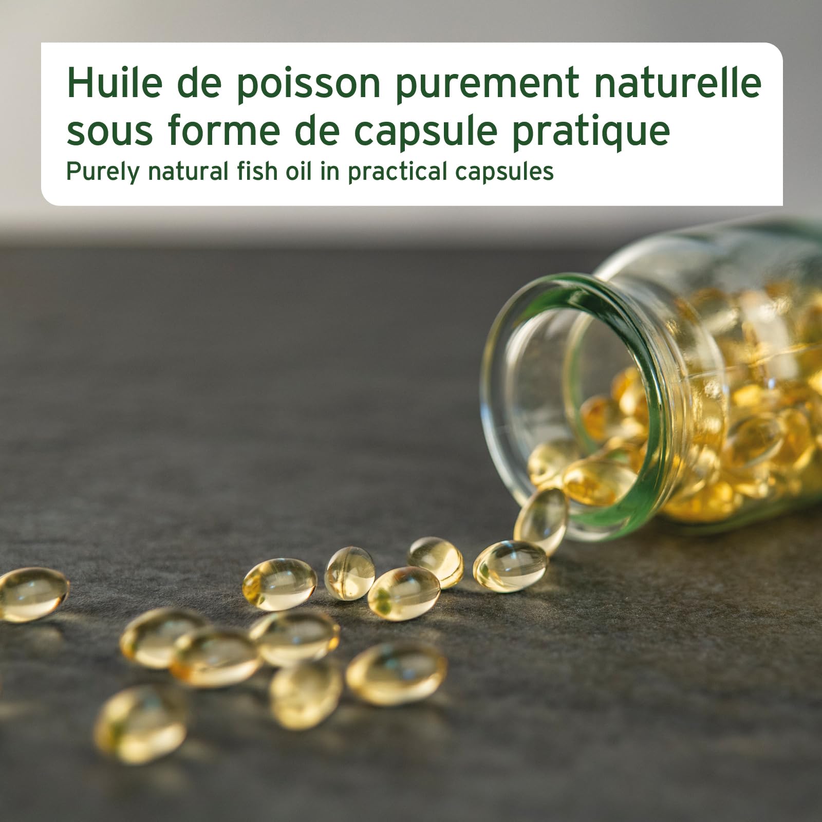 AniForte Gélules d’Huile de Saumon 500 pour Chiens & Chats – Poisson Riche en Oméga‑3 & 6, Vitamines pour Pelage, Os et Santé Globale