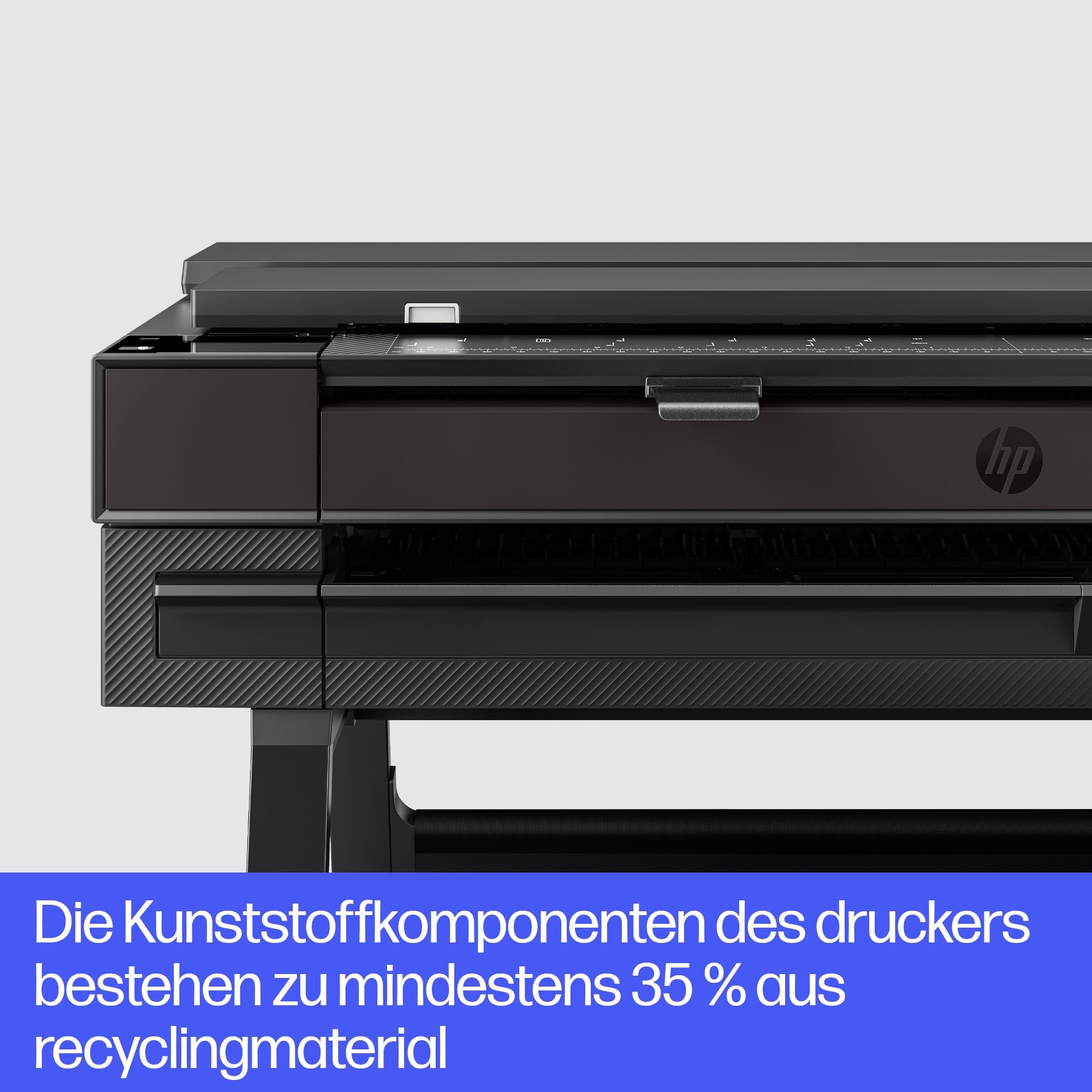 HP DesignJet T850 91 cm (2Y9H2A), Multifunktions-Großformatdrucker, Plotter, Scanner mit Frontladung, Standard A4-A0, 90 A0-Drucke/Stunde, Wi-Fi, Ethernet, 2 Jahre Garantie, Click, Schwarz