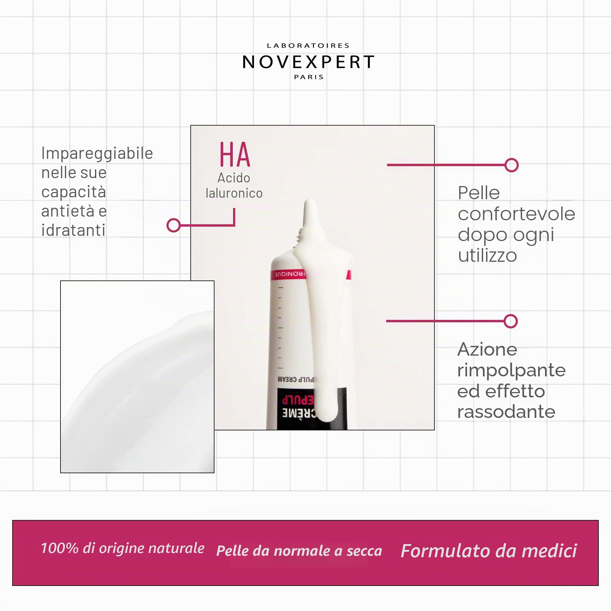 Novexpert Crema rimpolpante per Donne 40 ml