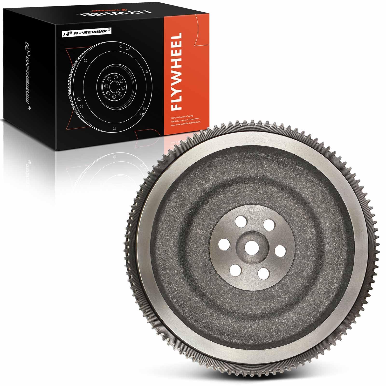 Photo 1 of A-Premium Clutch Flywheel Compatible with Hyundai Elantra 2000-2006, Tiburon 2001 2003-2008 & Kia Spectra 2004-2009, Spectra5 2005-2009, 2.0L, 6 Bolt Holes, 106 Teeth, Manual Transmission