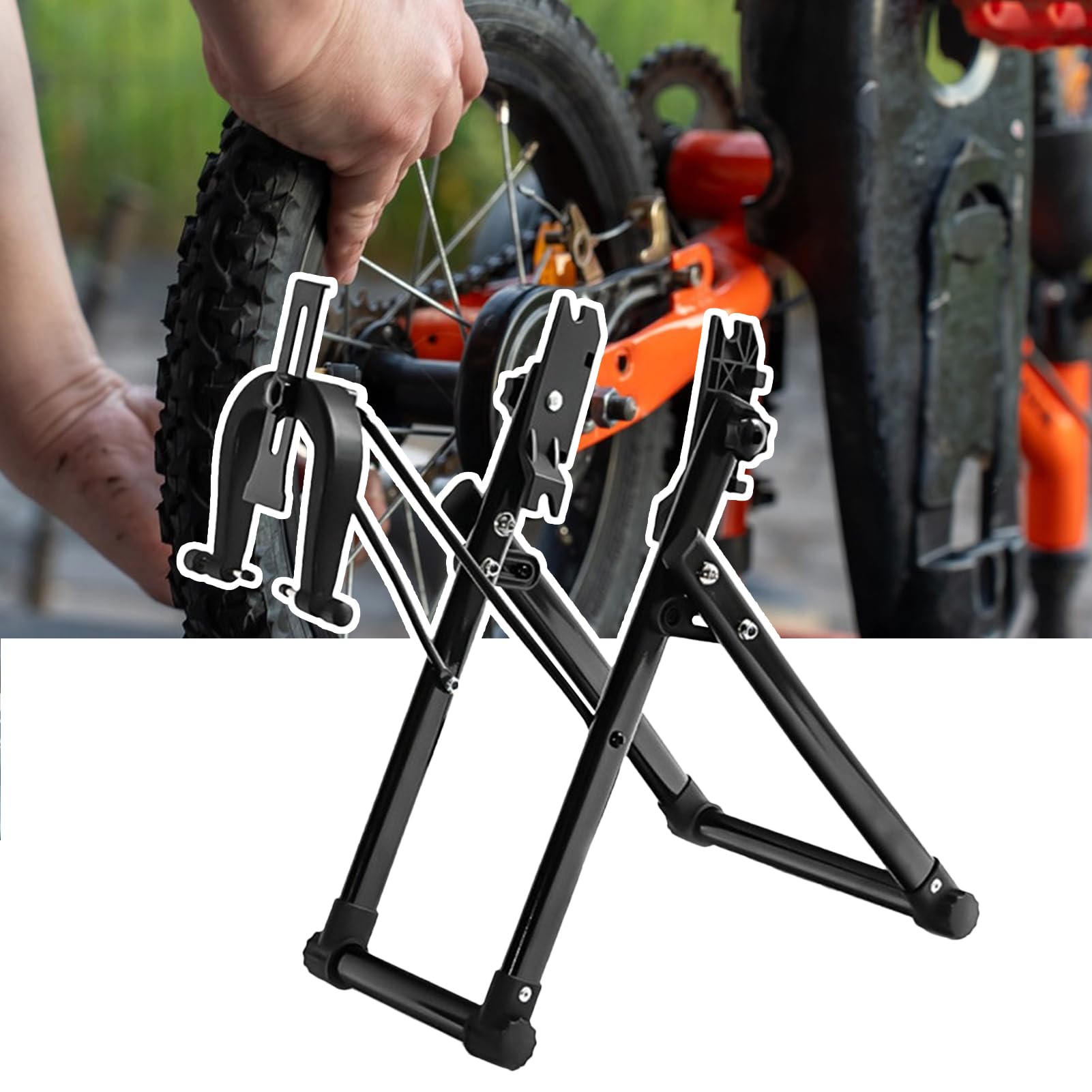 Fahrrad Laufrad Zentrierständer Fahrrad Laufrad Reifen Reparatur Ständer | Präzisionswerkzeug Für Bergstadt Straßen Und Faltrad Wartung Montage Einstellung